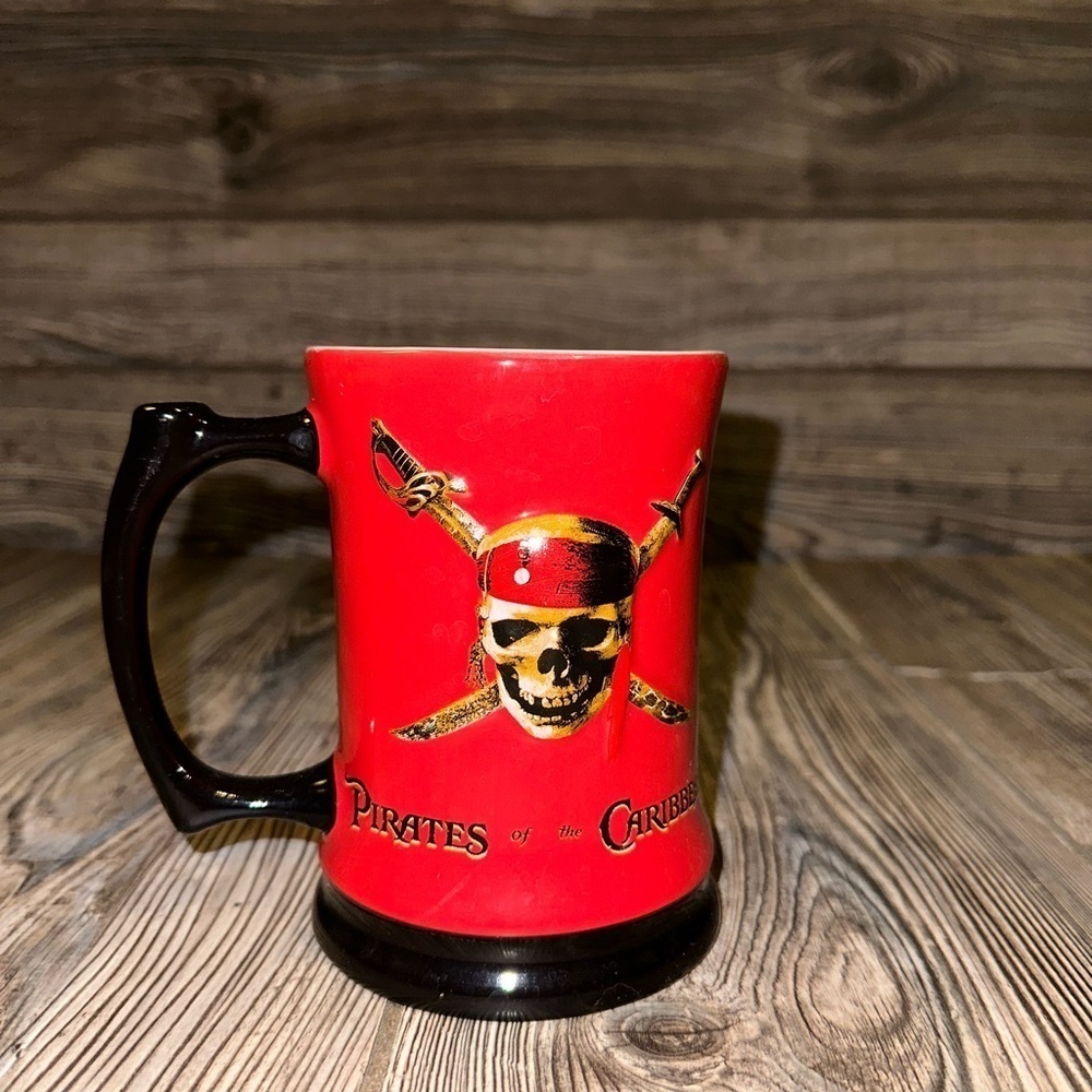 Disney Parks Pirates of the Caribbean 3D Coffee Mug